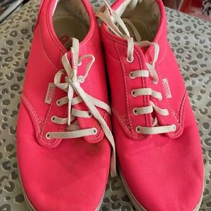 Womens 8 Hot Pink Vans